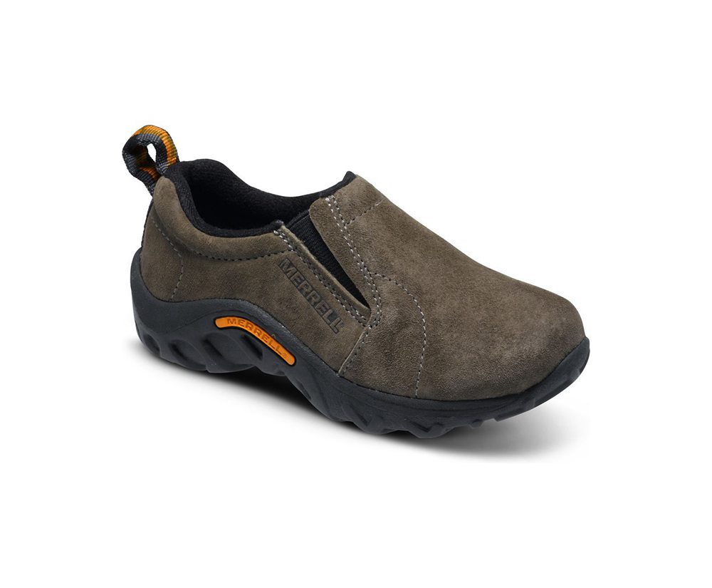 Merrell Slip Ons Brown - Jungle Moc - Kids 86DCUIZYK
